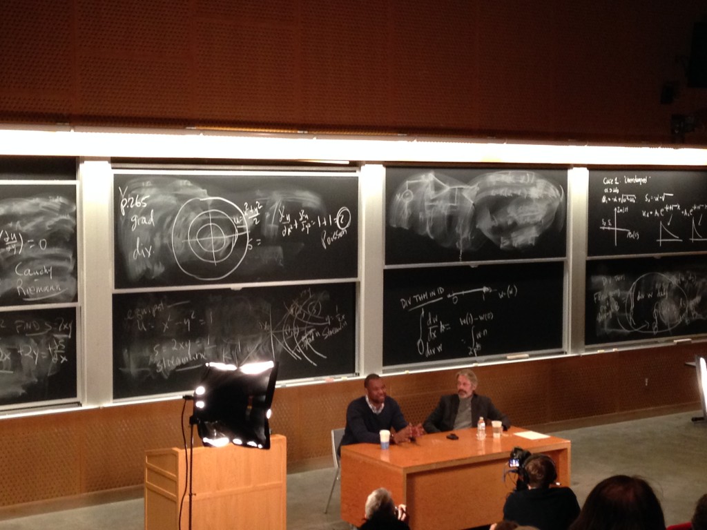 Ta-Nehisi Coates and Hendrik Hertzberg at MIT, 10/29/2013