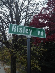 Wriothesley "Call-me-Risley" Road, right near my house, keeps 'ol Hilary in my heart every time I run by
