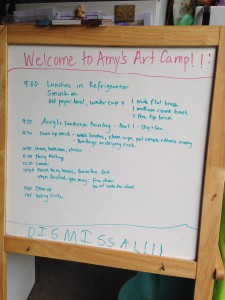 Welcome to Amy's Art Camp!